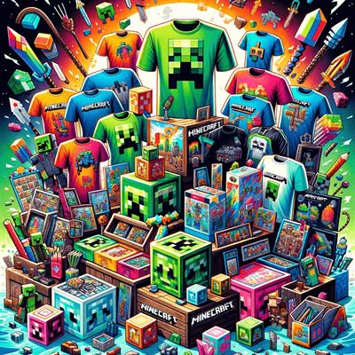 Minecraft Merchandise: Mer än Bara Ett Spel