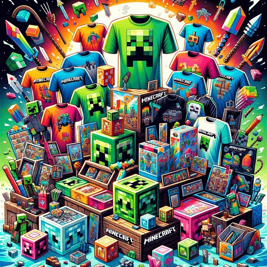 Minecraft Merchandise: Mer än Bara Ett Spel