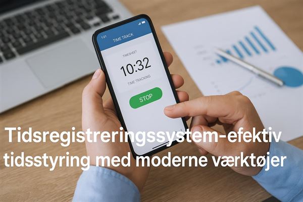 Tidsregistreringssystem - effektiv tidsstyring med moderne værktøjer